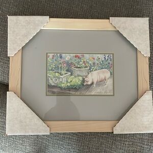 Helen Paul “This Little Pig “ Pencil Signed Print